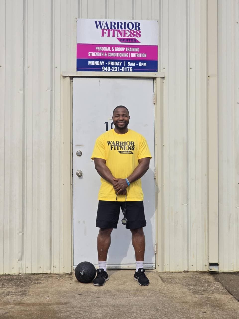 Warrior Fitness Denton Strength Training Area